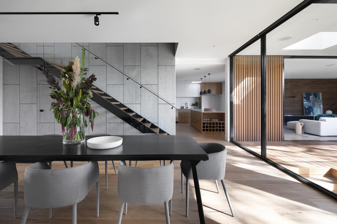 Completed luxury home interior remodeling